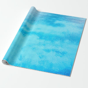 Blue Ocean Nautical Tropical Sea Wrapping Paper