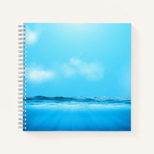 Blue ocean notebook