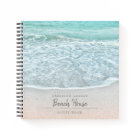 Blue Ocean Photo Beach Vacation Rental Guest Book