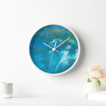 Blue Ocean Wall Clock