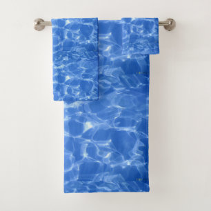 Blue Ocean Water Towel Set