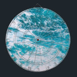 Blue Ocean Waves Dartboard<br><div class="desc">Crashing blue ocean waves creating natures patterns. Summer beach vibes in Hawaii, the Mediterranean and other seaside destinations. Perfect home decor design or gift for a special occasion.</div>