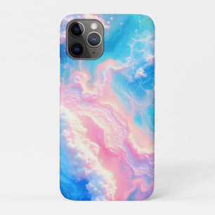 Blue Ocean Waves Pink Summer Sea Beach Turquoise iPhone 11 Pro Case