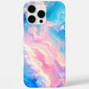 Blue Ocean Waves Pink Summer Sea Beach Turquoise iPhone 16 Pro Max Case