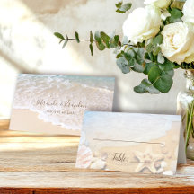 Blue Ocean Waves Tropical Beach Wedding