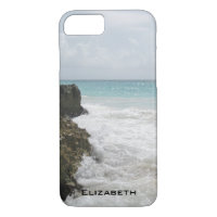 Blue Ocean with Foamy Waves Seascape Personalised