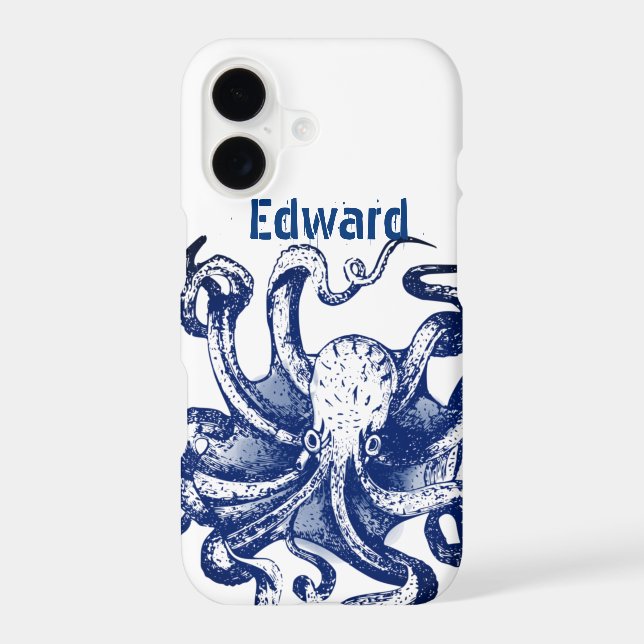 Blue Octopus (Back)