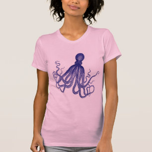 Blue Octopus 5 T-Shirt