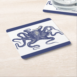 Blue Octopus Coasters