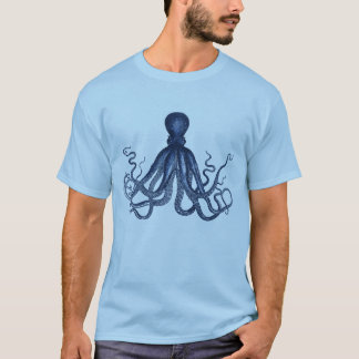 Blue Octopus T-Shirt