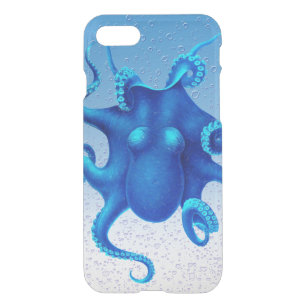 Blue Octopus iPhone SE/8/7 Case