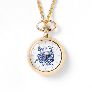 Blue Octopus Watch