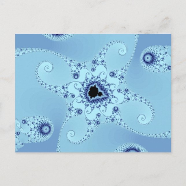 Blue Octopuses Postcard (Front)