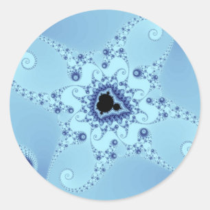 Blue Octopuses Stickers