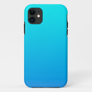 Blue Ombre Background iPhone 11 Case