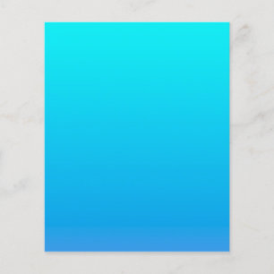Blue Ombre Background Flyer