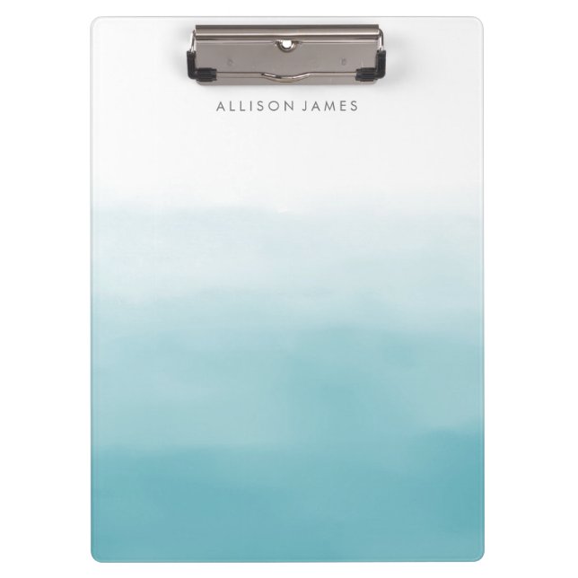 Blue Ombre Clipboard (Front)