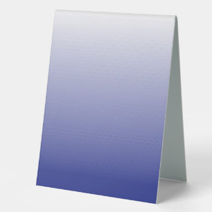 Blue Ombre Custom Event Table Sign