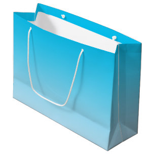 Blue Ombre Large Gift Bag