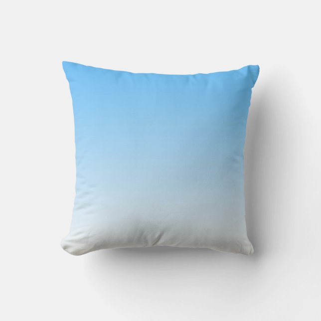 Blue Ombre Pillow (Front)