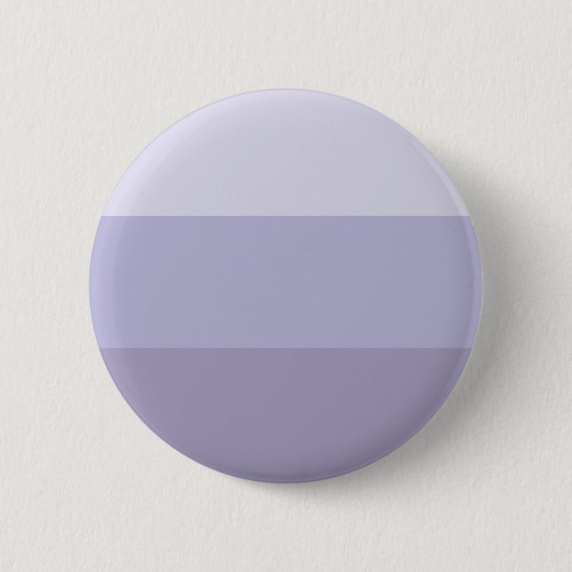 Blue Ombre Striped 6 Cm Round Badge (Front)