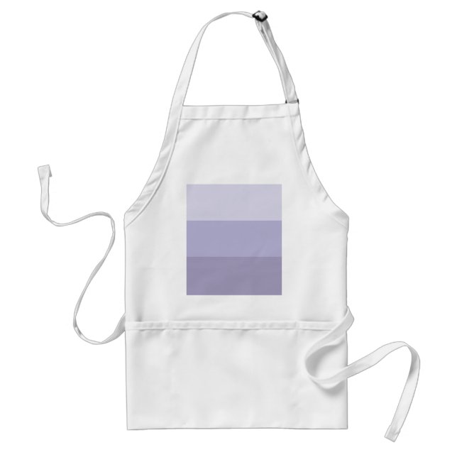 Blue Ombre Striped Standard Apron (Front)