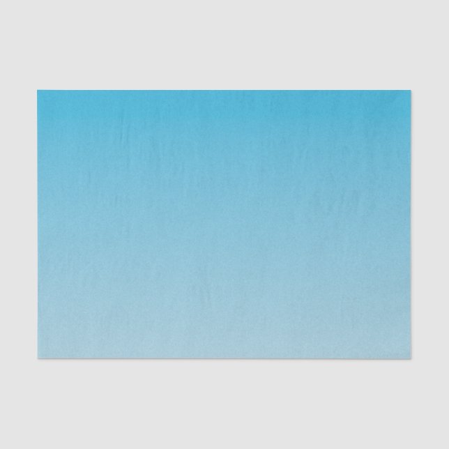 Blue Ombre Tissue Paper (Front)