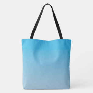 Blue Ombre Tote Bag