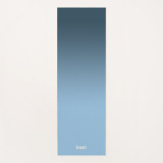 Blue Ombre Yoga Mat–Flow in Color, Ground in Calm Mat