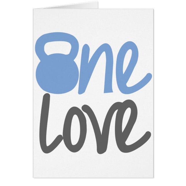 Blue "One Love" (Front)