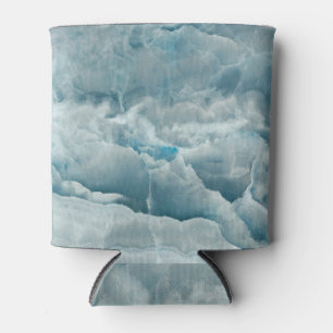 Blue onyx marble, abstract texture. can cooler