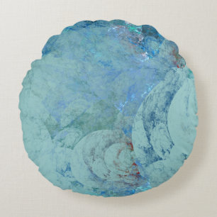 Blue Opal Abstract case for RAZR Round Cushion