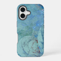 Blue Opal Abstract 