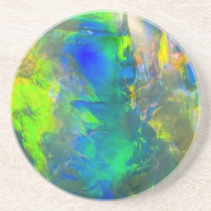 Blue opal Coaster