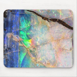 Blue Opal Print Mouse Mat