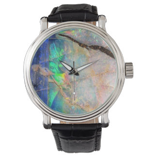 Blue Opal Print Watch