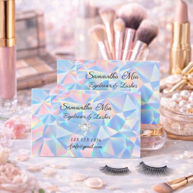 Blue Opal Stone Design business card (Creator Uploaded)