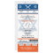 Blue Orange Bar Mitzvah Baseball Ticket Invitation