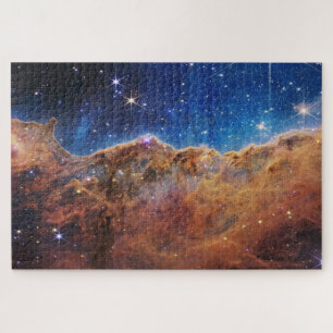 Blue/Orange Carina Nebula JWST Jigsaw Puzzle
