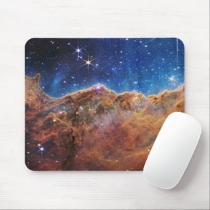 Blue/Orange Carina Nebula JWST Mouse Mat