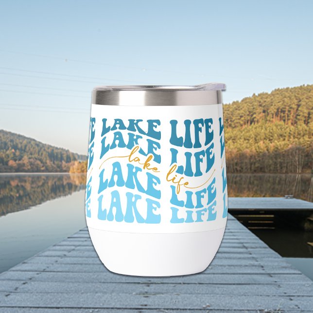 Blue Orange Lake Life Wave  (Creator Uploaded)