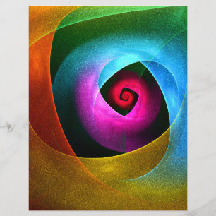 Blue Orange Pink Modern Abstract Art Pattern #24 Flyer