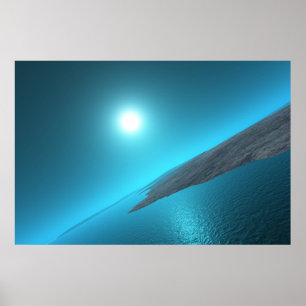 Blue Orbit Poster