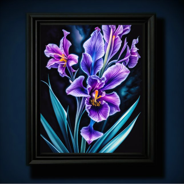 Blue Orchid Poster (Creator Uploaded)