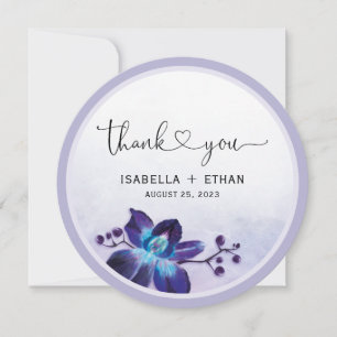 Blue Orchid Wedding