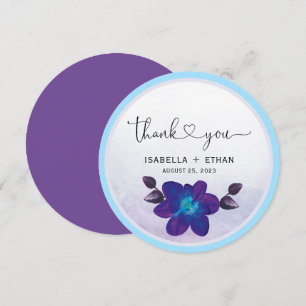 Blue Orchid Wedding