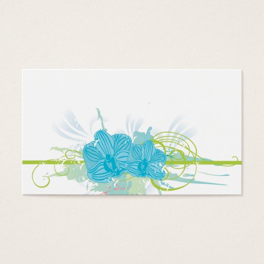 Blue orchids Profile Card