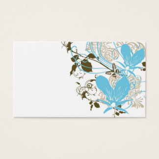 Blue orchids Profile Card