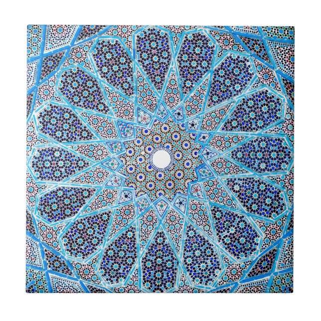 Blue Orient Tile (Front)