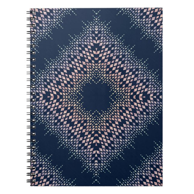 Blue Oriental ornament. Notebook (Front)